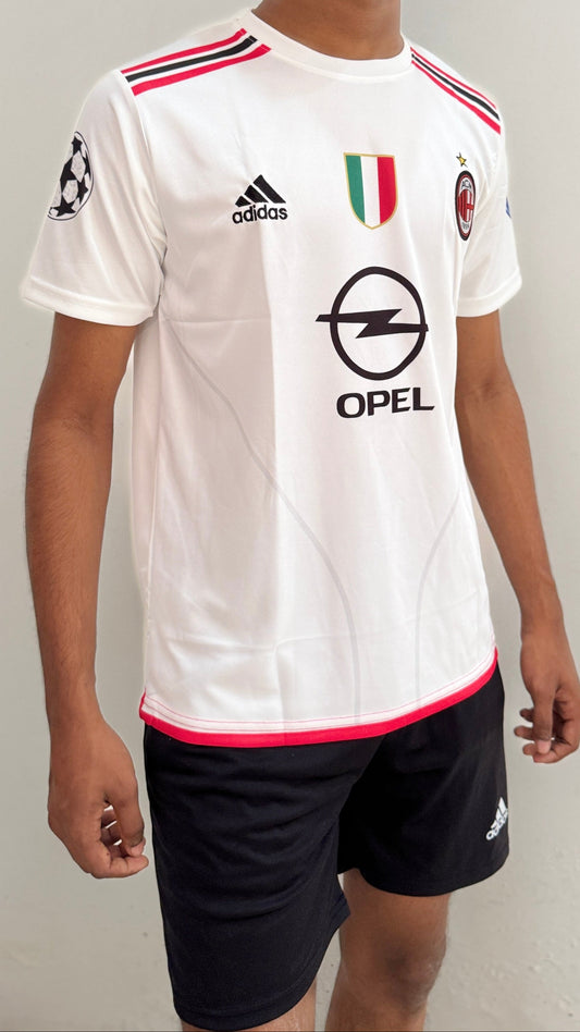 AC MILAN AWAY KAKA WHITE EMBROIDERY