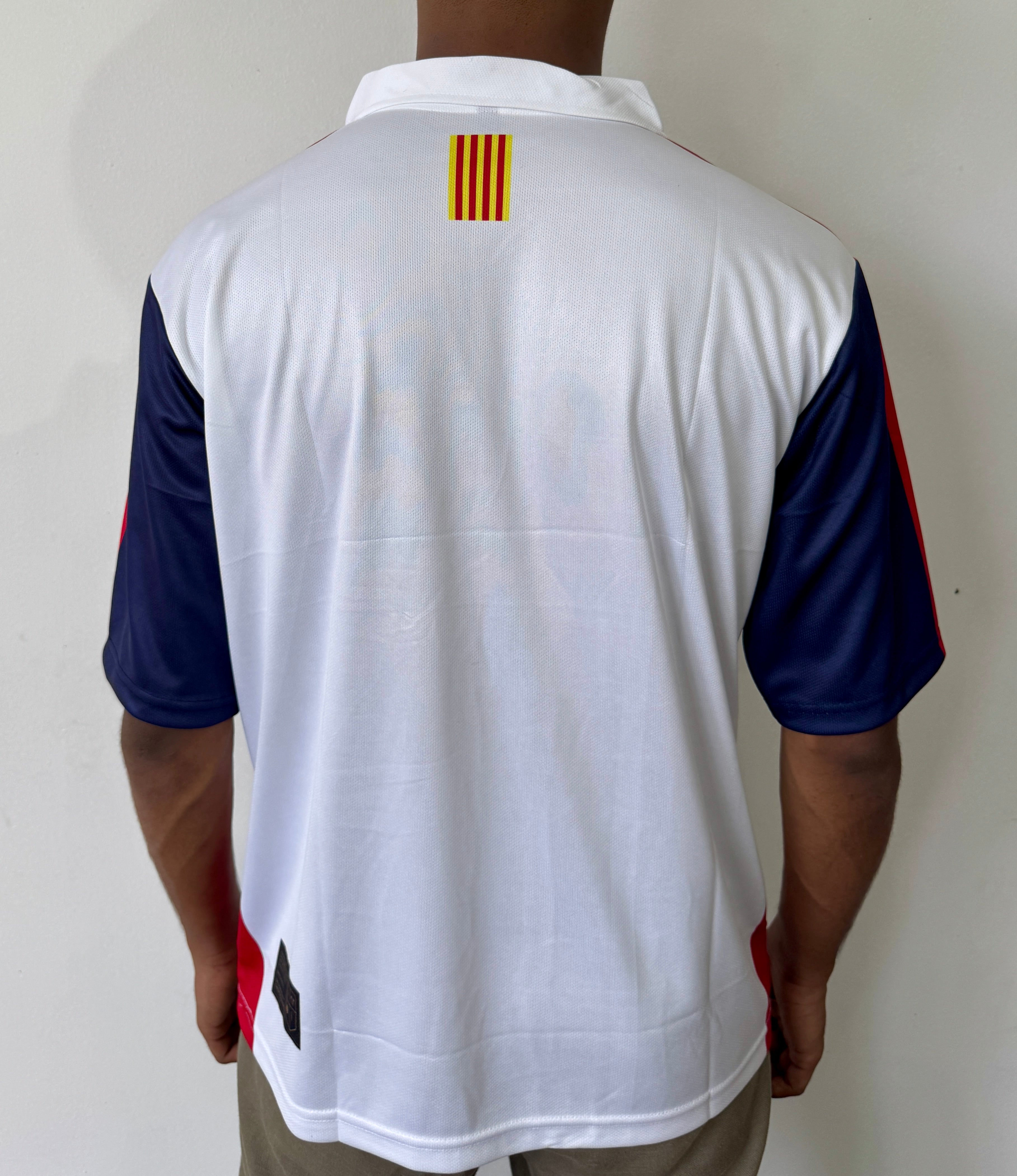 FC BARCELONA SPECIAL WHITE FIVE SLEVEE-PRINTED