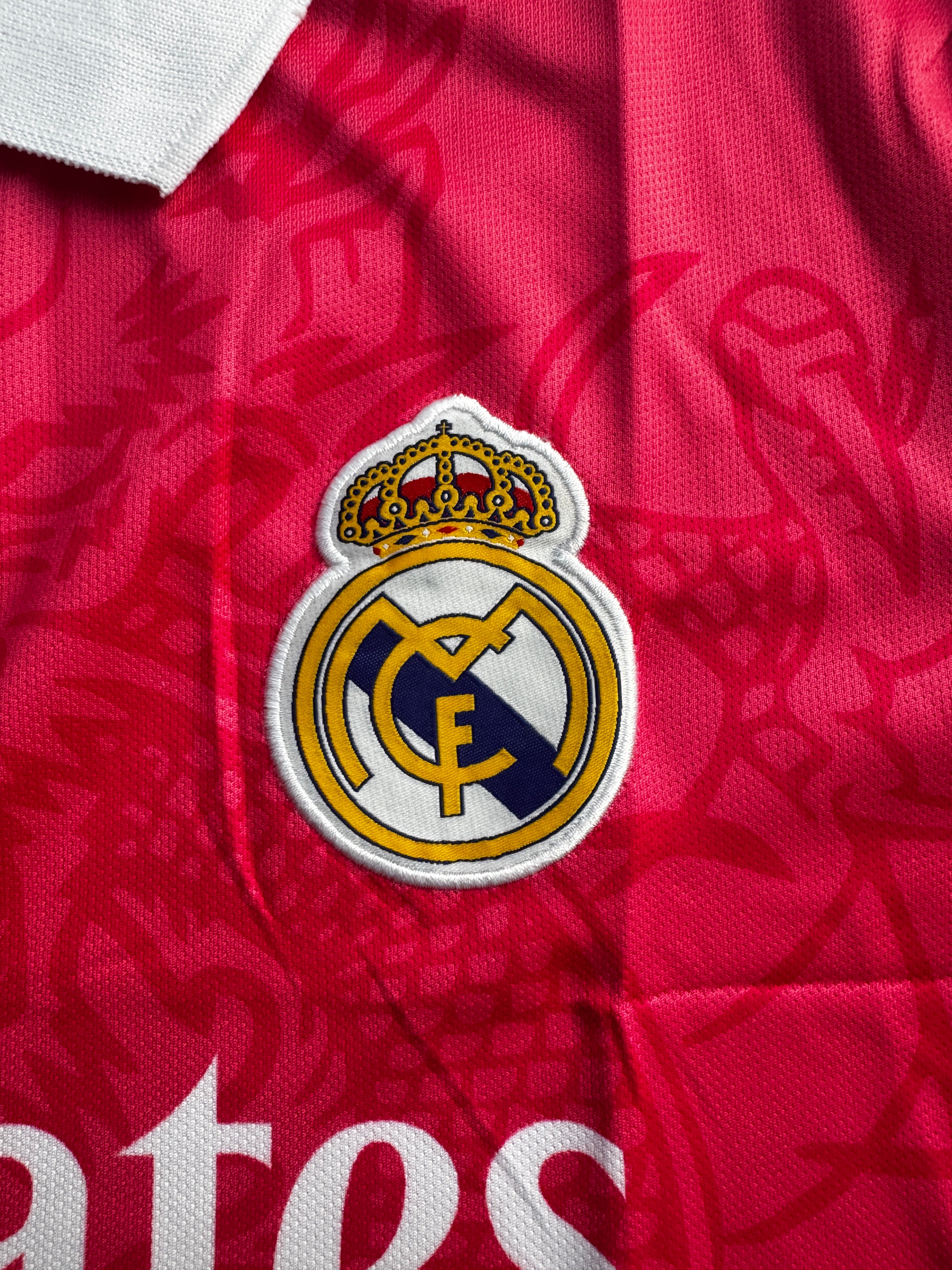 REAL MADRID POLO PINK DRAGON-EMBROIDERY