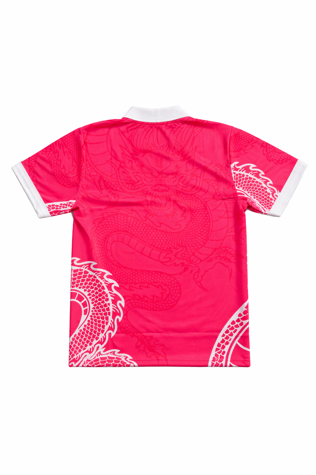 REAL MADRID POLO PINK DRAGON-EMBROIDERY