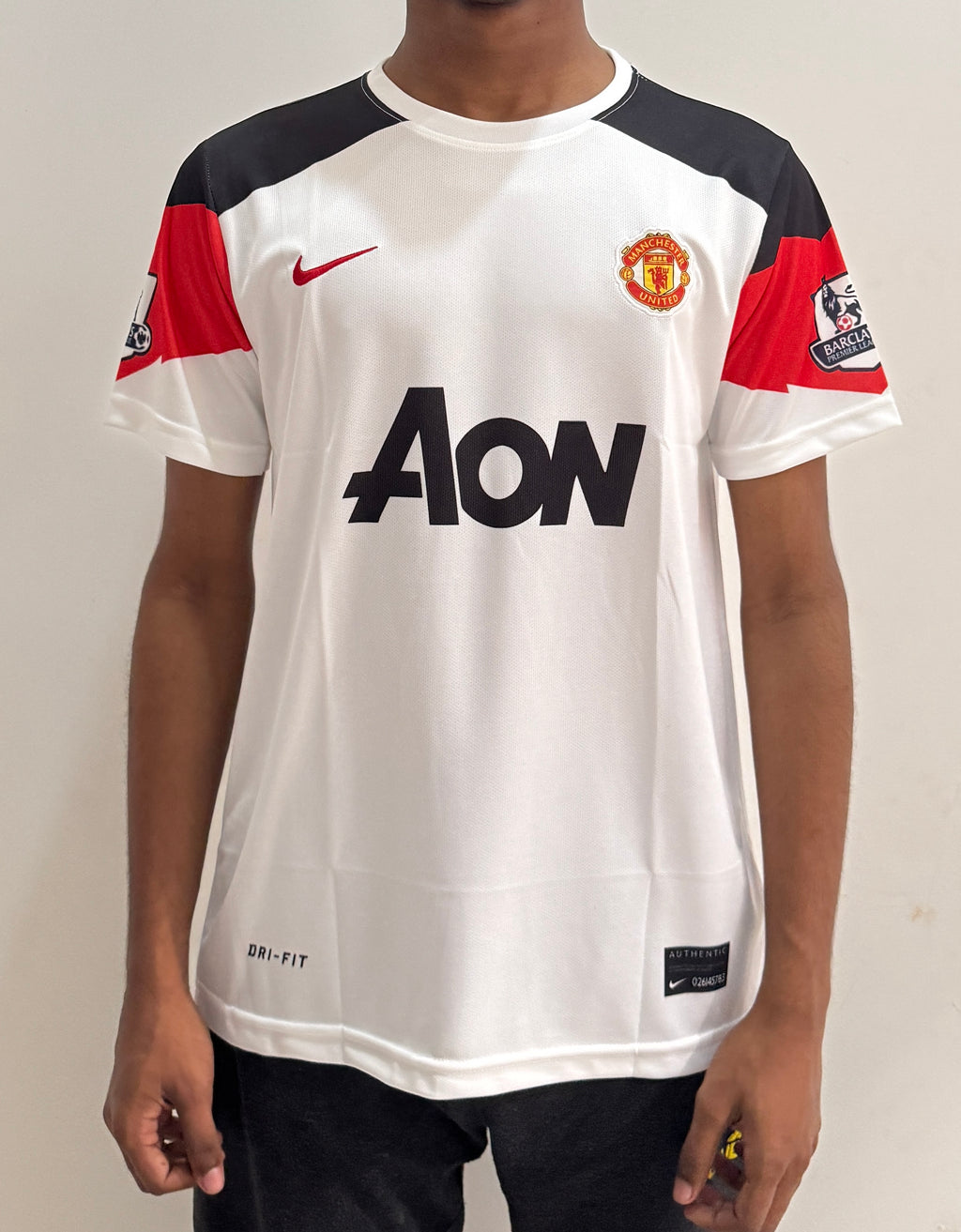 MAN UTD WHITE ROONEY -EMBROIDERY