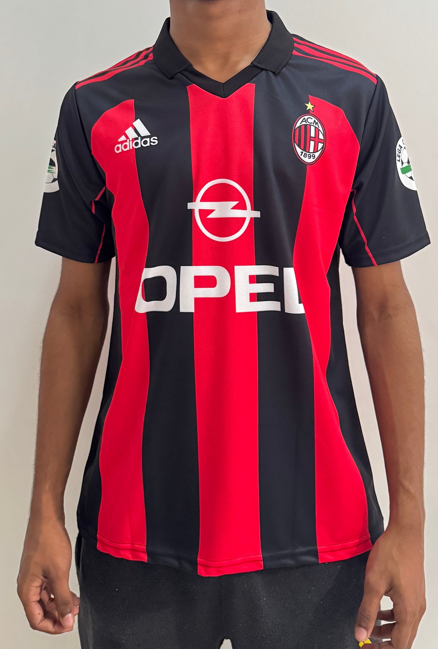 AC MILAN OPEL HOME COLLARED -MALDINI