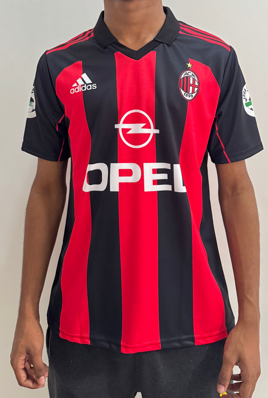 AC MILAN OPEL HOME COLLARED -MALDINI