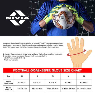 NIVIA BLAZE FOOTBALL GOAL KEEPER GLOVES