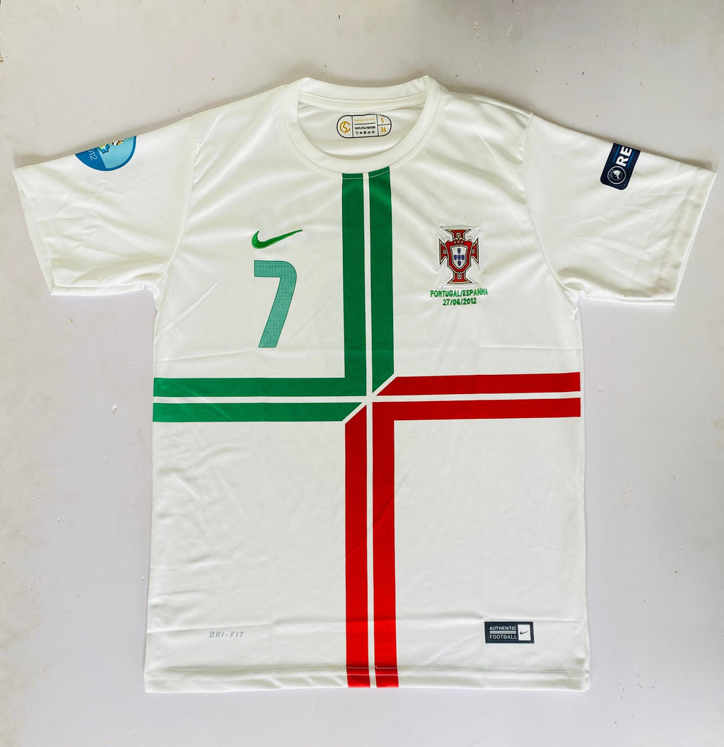 PORTUGAL 2012 AWAY HALF SLEVEE CR7-EMBROIDERY