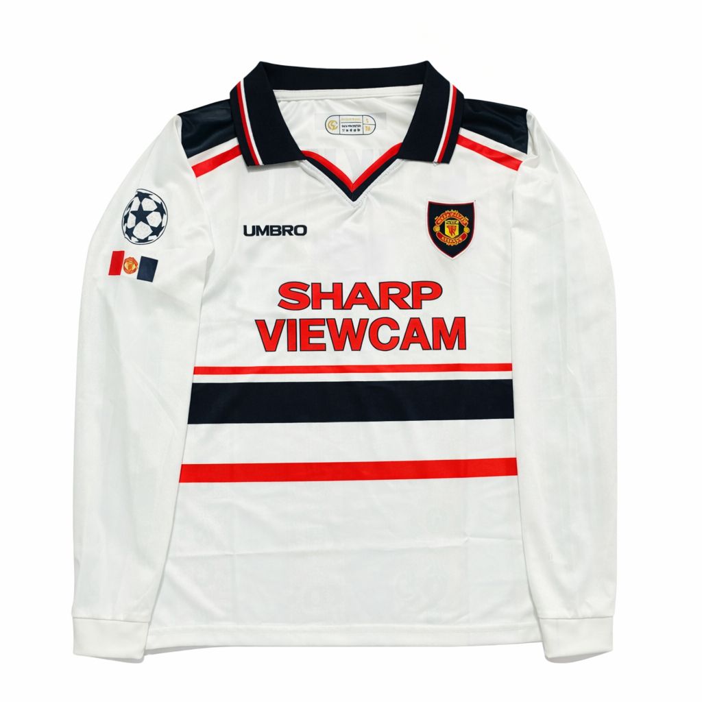 MAN UTD 1997/98 AWAY FULL SLEEVE- EMBROIDERY