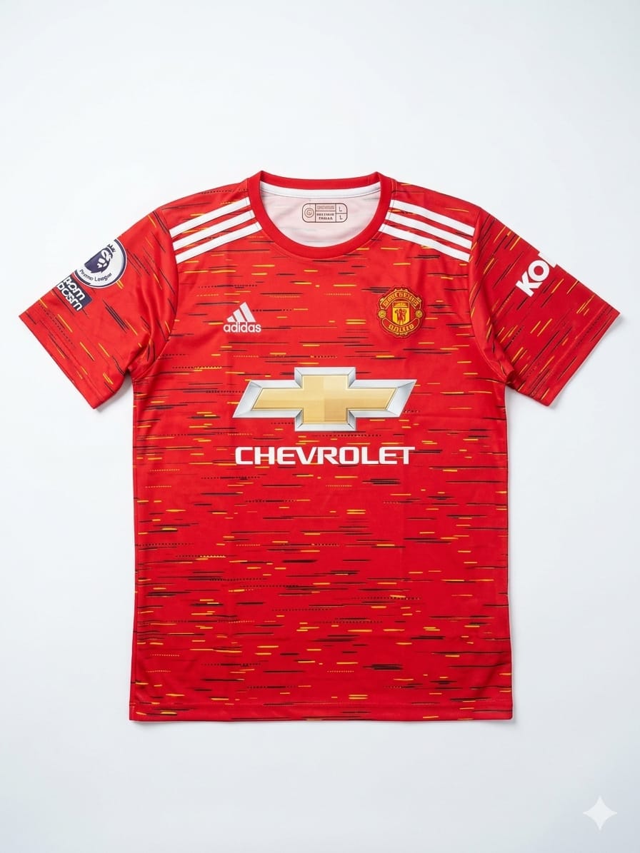MAN UTD 2020/21 HOME -EMBROIDERY