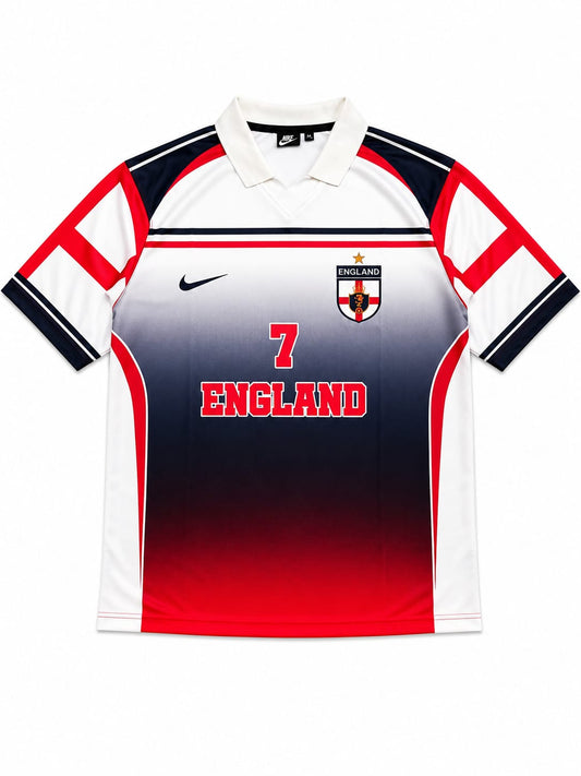 ENGLAND POLO BECKHAM -PRINED