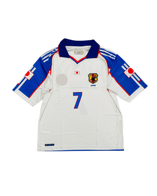 JAPAN 2000/01 AWAY KIT- POLO FIVE SLEVEE- EMBROIDERY