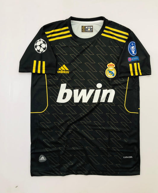 REAL MADRID 2011/12 AWAY BLACK CR7-EMBROIDERY