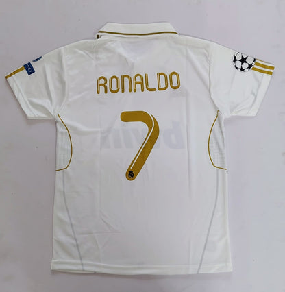 REAL MADRID 2011/12 HOME POLO HALF SLEVEE -EMBROIDERY