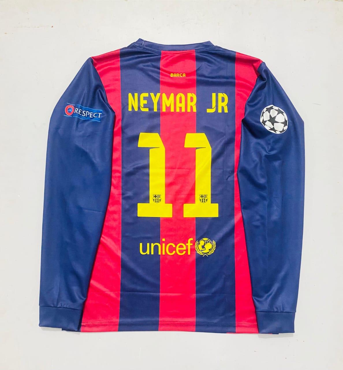 FC BARCELONA 2014/15 HOME FULL SLEVEE  - EMBROIDERY