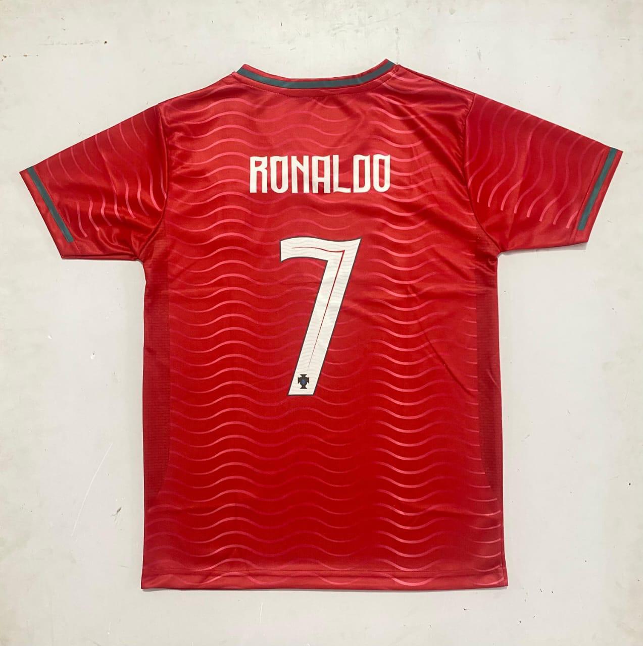 PORTUGAL 2026 HOME JERSEY-HALF SLEEVE- EMBROIDERY