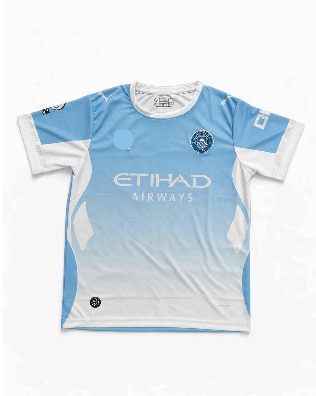 MAN CITY 26/27 HOME KIT-EMBROIDERY