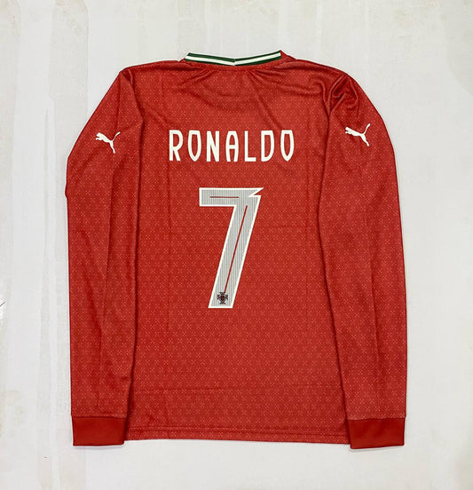 PORTUGAL 2025/26 HOME -FULL SLEVEE EMBROIDERY