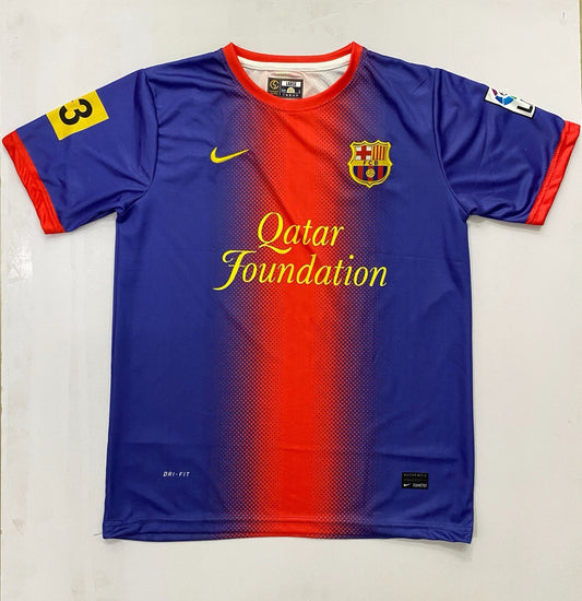 FCB 2012/13 HOME HALF SLEVEE -EMBROIDERY