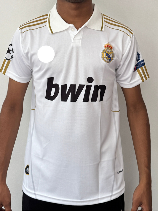 REAL MADRID 2011/12 HOME POLO HALF SLEVEE -EMBROIDERY